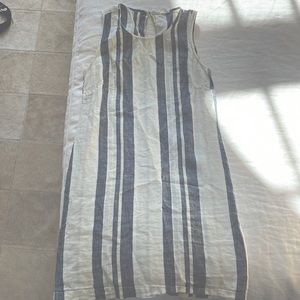 100% linen Midi Dress